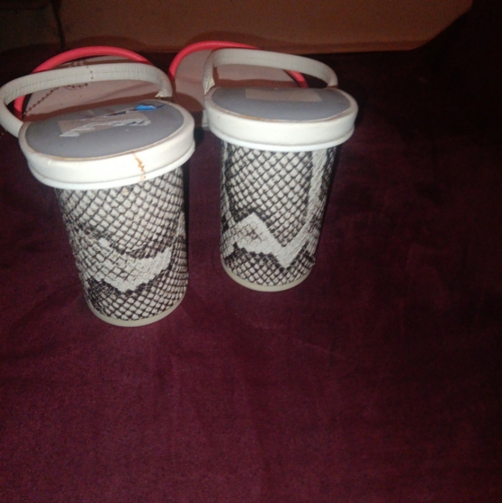 DOLCE VITA Noles Strappy Snakeskin Sandals - Picture 5 of 8